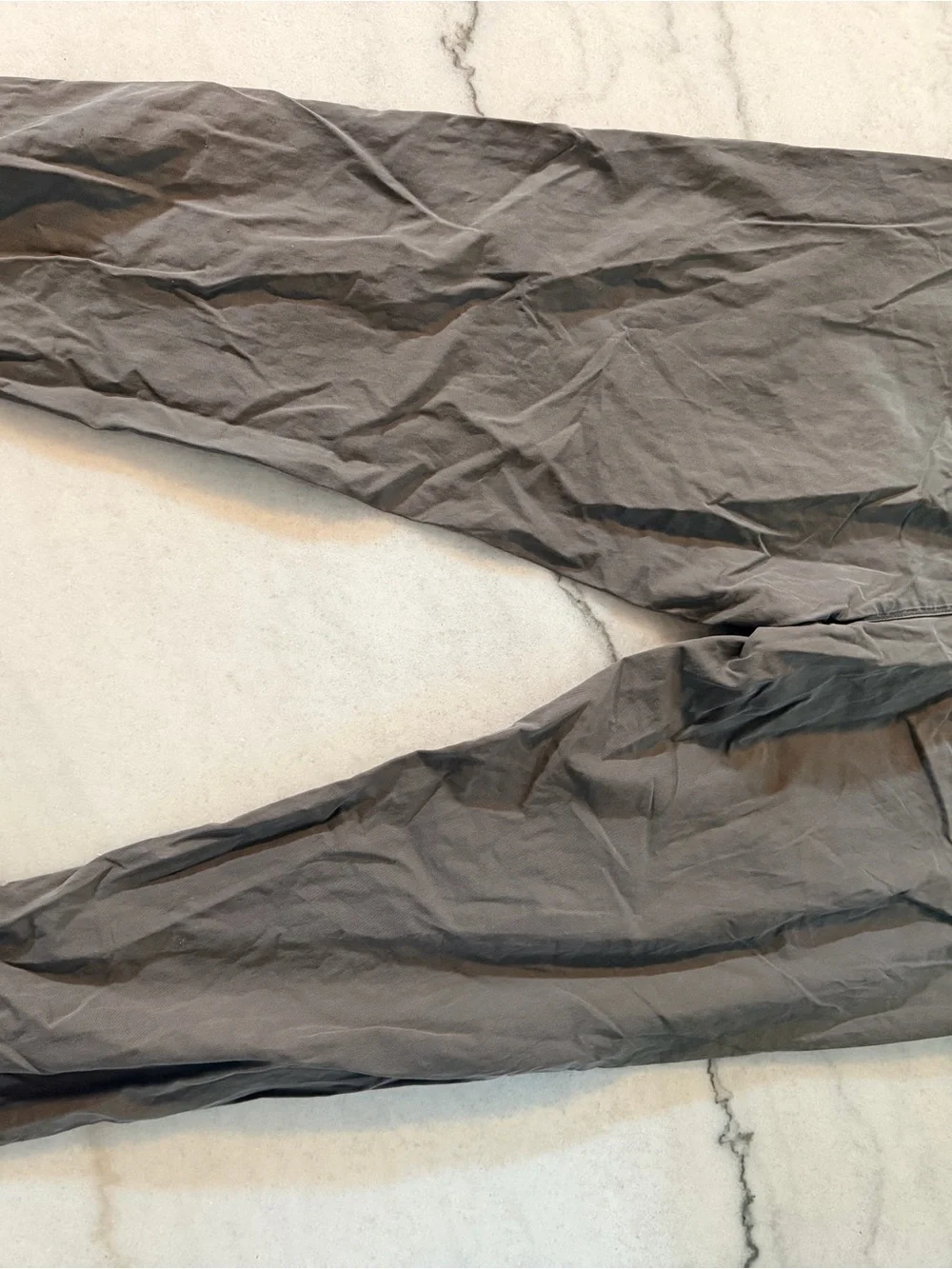 Polo by Ralph Lauren Gray Elastic-Cuff Chinos